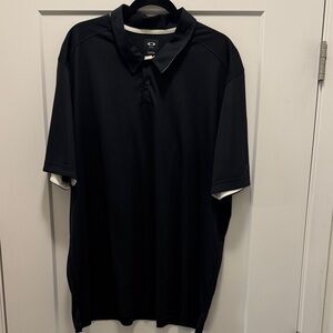 Oakley Men's Polo Shirt with White Accents. 3XL. EUC